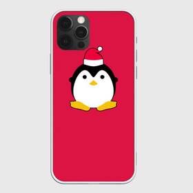 Чехол для iPhone 12 Pro Max с принтом Пингвинчик , Силикон |  | 