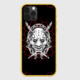 Чехол для iPhone 12 Pro Max с принтом Самурай , Силикон |  | Тематика изображения на принте: blood | diablo | haloween | horror | дьявол | зомби | кости | кровь | мозги | мясо | страшилка | ужасы | хеллоуин | хелоуин
