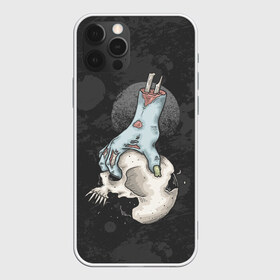 Чехол для iPhone 12 Pro Max с принтом Хэллоуин , Силикон |  | Тематика изображения на принте: blood | diablo | haloween | horror | дьявол | зомби | кости | кровь | мозги | мясо | страшилка | ужасы | хеллоуин | хелоуин