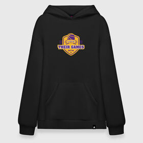 Худи SuperOversize хлопок с принтом Lakers Real Fans , 70% хлопок, 30% полиэстер, мягкий начес внутри | карман-кенгуру, эластичная резинка на манжетах и по нижней кромке, двухслойный капюшон
 | 23 | anthony davis | basketball | bryant | game | james | kobe | lebron | los angeles | nba | sport | баскетбол | брайант | бровь | джеймс | калифорния | коби | король | леброн | лейкерс | лос анджелес | нба | спорт | тренер | чемпио