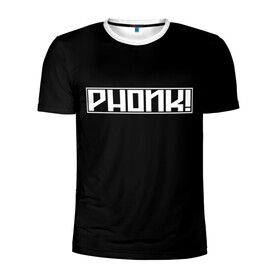 Мужская футболка 3D спортивная с принтом Phonk , 100% полиэстер с улучшенными характеристиками | приталенный силуэт, круглая горловина, широкие плечи, сужается к линии бедра | phonk memphis phonk | phonk rap | trap | рэп | трэп | фонк | фонк рэп | хип хоп