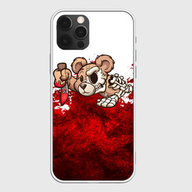 Чехол для iPhone 12 Pro Max с принтом Медведь убийца , Силикон |  | Тематика изображения на принте: blood | diablo | haloween | horror | дьявол | зомби | кости | кровь | мозги | мясо | страшилка | ужасы | хеллоуин | хелоуин
