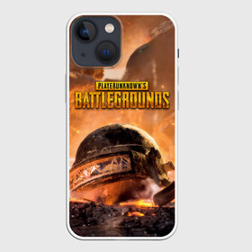 Чехол для iPhone 13 mini с принтом PlayerUnknowns Battlegrounds ,  |  | battle royale | chicken | dinner | playerunknown | playerunknowns | playerunknowns battlegrounds | pubg | winner | winner winner chicken dinner | королевская битва | онлайн игра