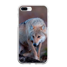 Чехол для iPhone 7Plus/8 Plus матовый с принтом Волк , Силикон | Область печати: задняя сторона чехла, без боковых панелей | wolf | wolfs | волк | волки | волчара | животные | звери | лес | природа