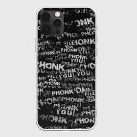 Чехол для iPhone 12 Pro Max с принтом Fill the Phonk , Силикон |  | grunge | phonk you | гранж | паттерн | пхонк | фонк