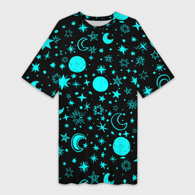 Платье-футболка 3D с принтом Это просто Космос ,  |  | 2 цвета | cosmo | moon | sky | star | stars | арт | без рисунка | битва | взрыв | волны | дев | дым | звезды | искусство | картина | кисть | космос | краски | красочная | луна | облака | облако | огней | огонь | пламя | поп