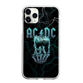 Чехол для iPhone 11 Pro Max матовый с принтом AC DC , Силикон |  | ac dc | ac dc лого | hell bell | hells bells | hich voltage | hich voltage ac dc | high voltage | jingle hells bells | rock | альбом backtracks | ас дс | логотип ac dc | рок | эйси диси