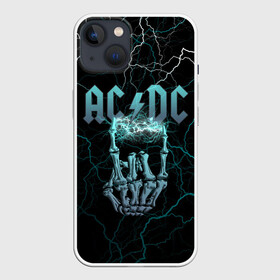 Чехол для iPhone 13 с принтом AC DC ,  |  | ac dc | ac dc лого | hell bell | hells bells | hich voltage | hich voltage ac dc | high voltage | jingle hells bells | rock | альбом backtracks | ас дс | логотип ac dc | рок | эйси диси