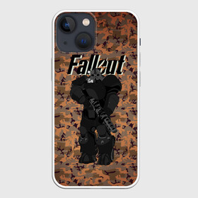 Чехол для iPhone 13 mini с принтом FALLOUT ,  |  | boy | fallout | logo game | new vegas | nuka cola | автомат | америка | апокалипсис | броня | вегас | война | герои | доспехи | камуфляж | логотипы игр | оружие | постапокалипсис | противогаз | пулемет | радиация | солдат