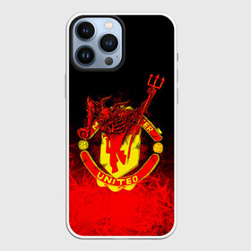 Чехол для iPhone 13 Pro Max с принтом MANCHESTER UNITED ,  |  | Тематика изображения на принте: ball | championat | devil | english | football | manchester | red | sport | united | англия | дьяволы | красные | манчестер | футбол | чемпион | чемпионат | юнайтед