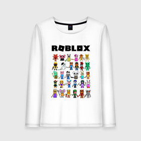 Женский лонгслив хлопок с принтом ROBLOX PIGGY , 100% хлопок |  | piggy | roblox | roblox games | roblox piggy | игра роблокс | пигги. | роблокс | роблокс пигги | робукс