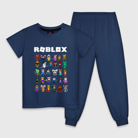 Детская пижама хлопок с принтом ROBLOX PIGGY , 100% хлопок |  брюки и футболка прямого кроя, без карманов, на брюках мягкая резинка на поясе и по низу штанин
 | piggy | roblox | roblox games | roblox piggy | игра роблокс | пигги. | роблокс | роблокс пигги | робукс