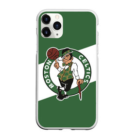 Чехол для iPhone 11 Pro матовый с принтом Бостон Селтикс , Силикон |  | boston | boston celtics | celtics | nba | баскетбол | бостон | бостон селтикс | нба | селтикс