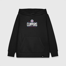 Детская толстовка хлопок с принтом Los Angeles Clippers , 100% хлопок | Круглый горловой вырез, эластичные манжеты, пояс, капюшен | angeles | clippers | los | nba | анджелес | баскетбол | клипперс | лос | нба