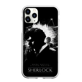 Чехол для iPhone 11 Pro матовый с принтом Шерлок Холмс , Силикон |  | bbc | benedict cumberbatch | martin freeman | sherlock | sherlock holmes | watson | бенедикт камбербетч | бенедикт камбербэтч | ватсон | вотсон | джон | доктор ватсон | конан дойл | мартин фримен | сериал | холмс | шерлок | шерлок х