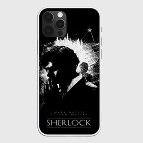 Чехол для iPhone 12 Pro Max с принтом Шерлок Холмс , Силикон |  | bbc | benedict cumberbatch | martin freeman | sherlock | sherlock holmes | watson | бенедикт камбербетч | бенедикт камбербэтч | ватсон | вотсон | джон | доктор ватсон | конан дойл | мартин фримен | сериал | холмс | шерлок | шерлок х