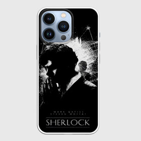 Чехол для iPhone 13 Pro с принтом Шерлок Холмс ,  |  | bbc | benedict cumberbatch | martin freeman | sherlock | sherlock holmes | watson | бенедикт камбербетч | бенедикт камбербэтч | ватсон | вотсон | джон | доктор ватсон | конан дойл | мартин фримен | сериал | холмс | шерлок | шерлок х