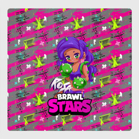 Магнитный плакат 3Х3 с принтом Rosa Brawl Stars , Полимерный материал с магнитным слоем | 9 деталей размером 9*9 см | Тематика изображения на принте: anime | brawl | brawl stars | brawlstars | brawl_stars | panny | rosa | аниме | бравл | бравлстарс | девочка | девушка | манга | роза | роса