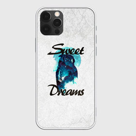 Чехол для iPhone 12 Pro Max с принтом Сова , Силикон |  | sweet dreams | звезды | луна | ночная жизнь | ночь | сновидения | сны | сова | сон | спокойной ночи