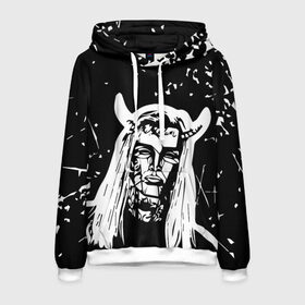 Мужская толстовка 3D с принтом GHOSTEMANE , 100% полиэстер | двухслойный капюшон со шнурком для регулировки, мягкие манжеты на рукавах и по низу толстовки, спереди карман-кенгуру с мягким внутренним слоем. | 1930 | blackmage | flesh | ghost | ghoste | ghostemane | ghostman | ghostmane | hexada | kreep | mane | mercury | music | nihil | noise | omnis | parv0 | pouya | rap | suicideboys | venom | гостмейн | гостмэйн