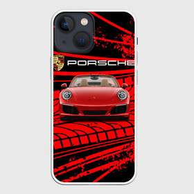 Чехол для iPhone 13 mini с принтом PORSCHE. ,  |  | abstract | auto | brand | car | geometry | porsche | sport | texture | абстракция | авто | автомобильные | бренд | геометрия | классика | машины | модные | порше | спорт | стиль | текстура