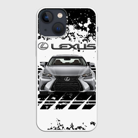 Чехол для iPhone 13 mini с принтом LEXUS. ,  |  | Тематика изображения на принте: abstract | auto | brand | car | geometry | lexus | sport | texture | абстракция | авто | автомобильные | бренд | геометрия | классика | лексус | машины | модные | спорт | стиль | текстура