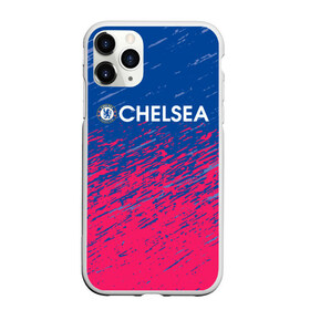 Чехол для iPhone 11 Pro матовый с принтом Chelsea \ Челси. , Силикон |  | chelsea | fc | football | football club | sport | спорт | спортивные | униформа | фирменные цвета | фк | футбол | футбольный клуб | челси