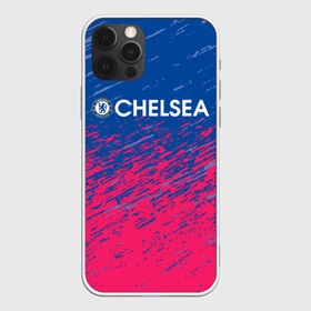 Чехол для iPhone 12 Pro Max с принтом Chelsea Челси , Силикон |  | chelsea | fc | football | football club | sport | спорт | спортивные | униформа | фирменные цвета | фк | футбол | футбольный клуб | челси