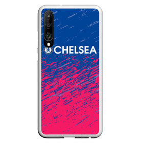 Чехол для Honor P30 с принтом Chelsea \ Челси. , Силикон | Область печати: задняя сторона чехла, без боковых панелей | Тематика изображения на принте: chelsea | fc | football | football club | sport | спорт | спортивные | униформа | фирменные цвета | фк | футбол | футбольный клуб | челси