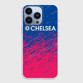 Чехол для iPhone 13 Pro с принтом Chelsea  Челси. ,  |  | chelsea | fc | football | football club | sport | спорт | спортивные | униформа | фирменные цвета | фк | футбол | футбольный клуб | челси