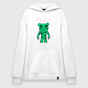 Худи SuperOversize хлопок с принтом ROBLOX PIGGY DINO , 70% хлопок, 30% полиэстер, мягкий начес внутри | карман-кенгуру, эластичная резинка на манжетах и по нижней кромке, двухслойный капюшон
 | piggy | roblox | roblox games | roblox piggy | игра роблокс | пигги. | роблокс | роблокс пигги | робукс