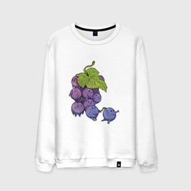 Мужской свитшот хлопок с принтом Виноградинки , 100% хлопок |  | арт | веточка винограда | виноград | виноградинки | мило | милота | рисунок | свежая ягода | свежие ягоды | свежий продукт | синий виноград | ягода | ягоды