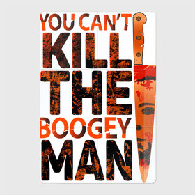 Магнитный плакат 2Х3 с принтом Kill the boogey man , Полимерный материал с магнитным слоем | 6 деталей размером 9*9 см | boogey man | boogeyman | halloween | hallowen | halowen | helloween | kill | буги мен | бугимен | халовен | халовин | хеллуин