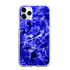 Чехол для iPhone 11 Pro матовый с принтом Dark Blue Gan , Силикон |  | Тематика изображения на принте: abstraction | blue | frost | frozen | ice | shine | surface | texture | абстракция | блеск | замерзший | лед | мороз | поверхность | синий | текстура