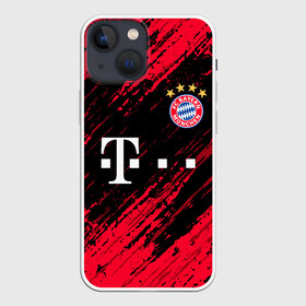 Чехол для iPhone 13 mini с принтом BAYERN MUNCHEN  БАВАРИЯ. ,  |  | bayern | bayern munchen | fc bayern | football | football club | sport | бавария | спорт | футбол | футбольный клуб