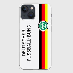 Чехол для iPhone 13 mini с принтом СБОРНАЯ ГЕРМАНИЯ ,  |  | champion | deutscher | football | fussball | germany | sport | бавария | берлин | германия | сборная | спорт | триколор | футбол