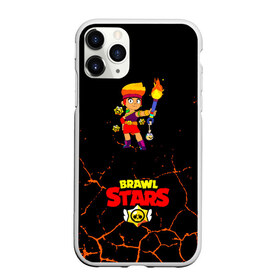 Чехол для iPhone 11 Pro матовый с принтом Brawl Stars Amber , Силикон |  | Тематика изображения на принте: amber | crow | leon | logo game | nita | sandy | spike | surge | амбер | бравл старс | бравлер | браво | герои | девочкам | детям | легендарный | леон | логотипы игр | мальчикам | огненный | огонь | пламя | сенди | спраут | чер