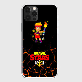 Чехол для iPhone 12 Pro Max с принтом Brawl Stars Amber , Силикон |  | amber | crow | leon | logo game | nita | sandy | spike | surge | амбер | бравл старс | бравлер | браво | герои | девочкам | детям | легендарный | леон | логотипы игр | мальчикам | огненный | огонь | пламя | сенди | спраут | чер