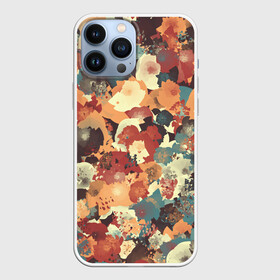 Чехол для iPhone 13 Pro Max с принтом Осенние цвета ,  |  | abstract | autumn | hipster | paint | абстракция | краска | осень | пятна | хипстер