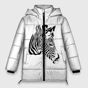 Женская зимняя куртка 3D с принтом Zebra , верх — 100% полиэстер; подкладка — 100% полиэстер; утеплитель — 100% полиэстер | длина ниже бедра, силуэт Оверсайз. Есть воротник-стойка, отстегивающийся капюшон и ветрозащитная планка. 

Боковые карманы с листочкой на кнопках и внутренний карман на молнии | africa | black | savanna | stripe | white | zebra | африка | белый | зебра | полоска | саванна | черный