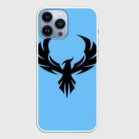 Чехол для iPhone 13 Pro Max с принтом Птица феникс ,  |  | Тематика изображения на принте: позитив. | птица удачи | птица феникс | символ счастья | символ удачи | символика | удача