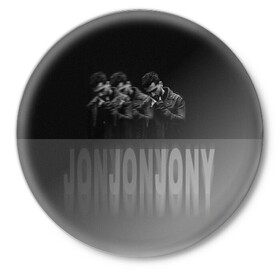 Значок с принтом Jony ,  металл | круглая форма, металлическая застежка в виде булавки | Тематика изображения на принте: jony | pop | музыка | поп | русская музыка | ты беспощадна