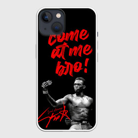 Чехол для iPhone 13 с принтом Israel Adesanya ,  |  | habib | israel adesanya | mma | ufc | адесанья | адэсанья | боец | борец | израель | израэль | исраэль адесанья | конор макгрегор | мма | нурмагомедов | хабиб | юфс