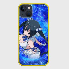 Чехол для iPhone 13 с принтом Гестия ,  |  | dungeon ni deai wo motomeru no wa machigatteiru darou ka | godess | hestia | kami | богиня | гестия | может | я встречу тебя в подземелье