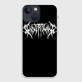 Чехол для iPhone 13 mini с принтом GHOSTEMANE (НА СПИНЕ) ,  |  | america | eric whitney | ghostemane | trash | usa | америка | сша | треш