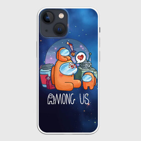 Чехол для iPhone 13 mini с принтом Among Us Space ,  |  | among | among us | game | steam | амонг | амонг юс | амонк | в космосе | игра | космонавт | космонафт | космос | мафия | онлайн игра | предатель | предатель среди нас | среди нас | человечки | эймонг | эмонг