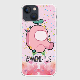 Чехол для iPhone 13 mini с принтом Among Us girl ,  |  | Тематика изображения на принте: among | among us | game | steam | амонг | амонг юс | амонк | в космосе | игра | космонавт | космонафт | космос | мафия | онлайн игра | предатель | предатель среди нас | среди нас | человечки | эймонг | эмонг