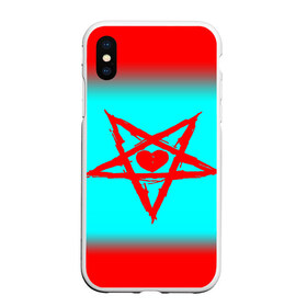 Чехол для iPhone XS Max матовый с принтом GHOSTEMANE , Силикон | Область печати: задняя сторона чехла, без боковых панелей | Тематика изображения на принте: 1930 | blackmage | flesh | ghost | ghoste | ghostemane | ghostman | ghostmane | hexada | kreep | mane | mercury | music | nihil | noise | omnis | parv0 | pouya | rap | suicideboys | venom | гостмейн | гостмэйн