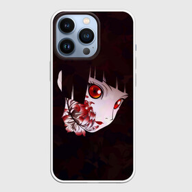 Чехол для iPhone 13 Pro с принтом Адская девочка ,  |  | Тематика изображения на принте: hell girl | jigoku shoujo | адская девочка | ай | ай эмма | аниме