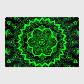 Магнитный плакат 3Х2 с принтом Mandala , Полимерный материал с магнитным слоем | 6 деталей размером 9*9 см | abstraction | light green | mandala | pattern | shape | tangled | texture | абстракция | запутанный | салатовый | текстура | узор | формы